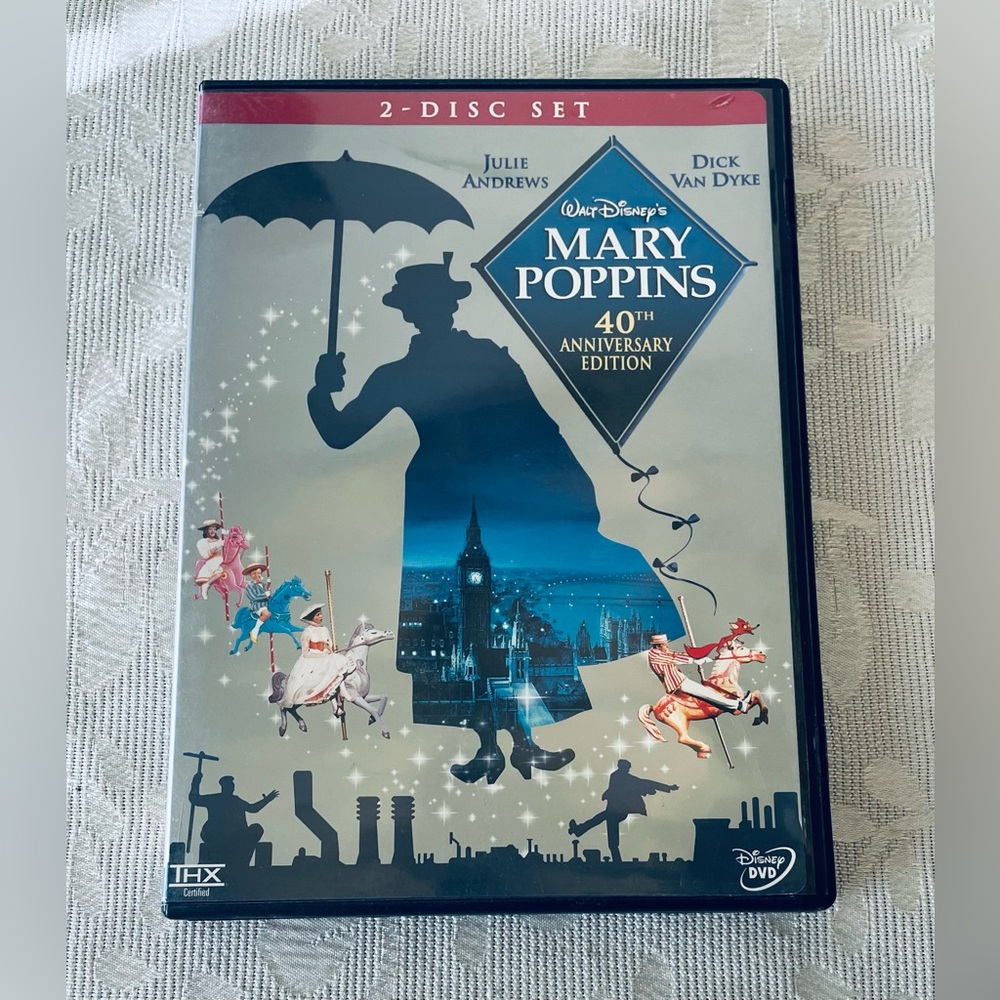 Mary Poppins movie dvd 2disc set 40th anniversary Walt Disney